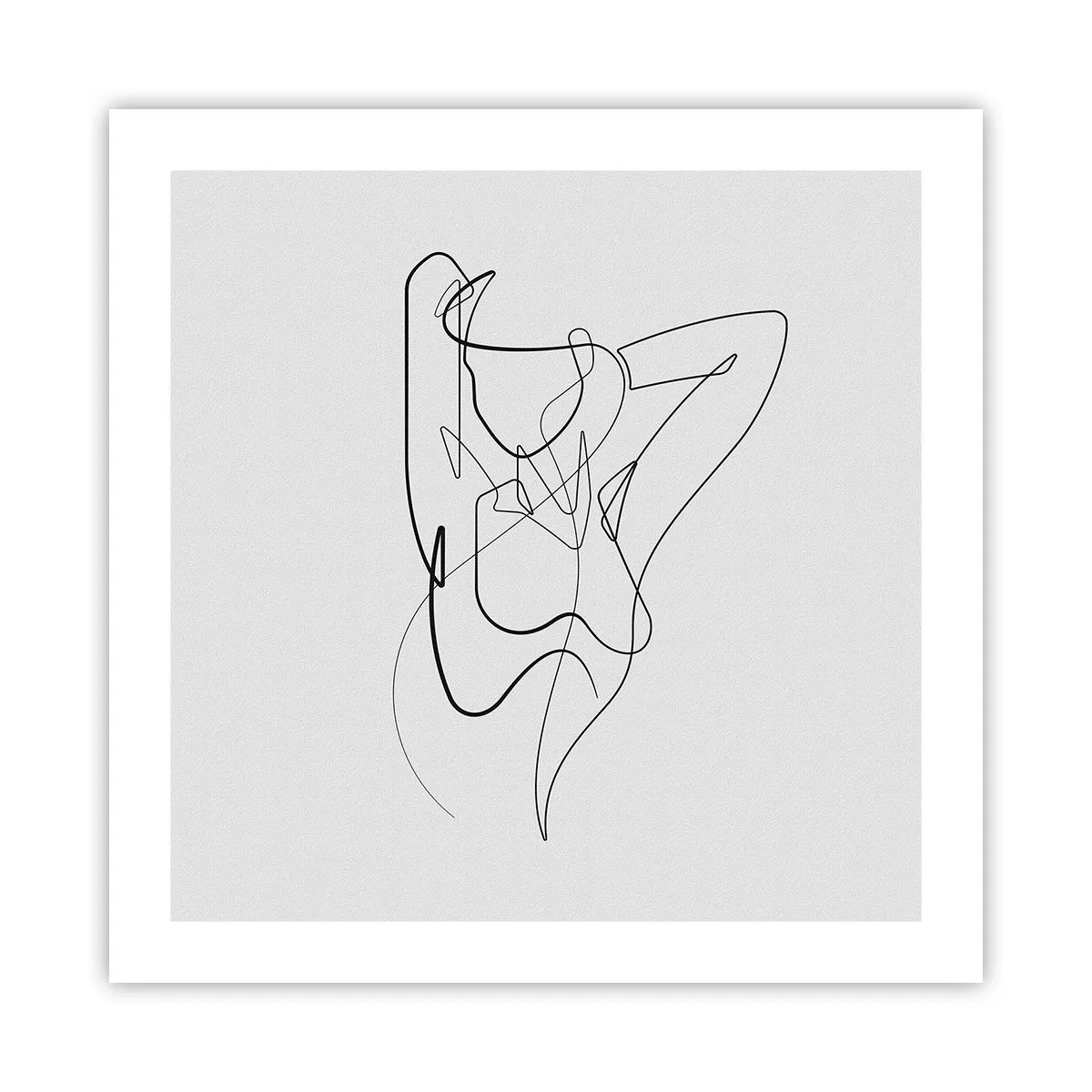 Plakat - Virkelig, hvad er du for en person... - 50x50 cm