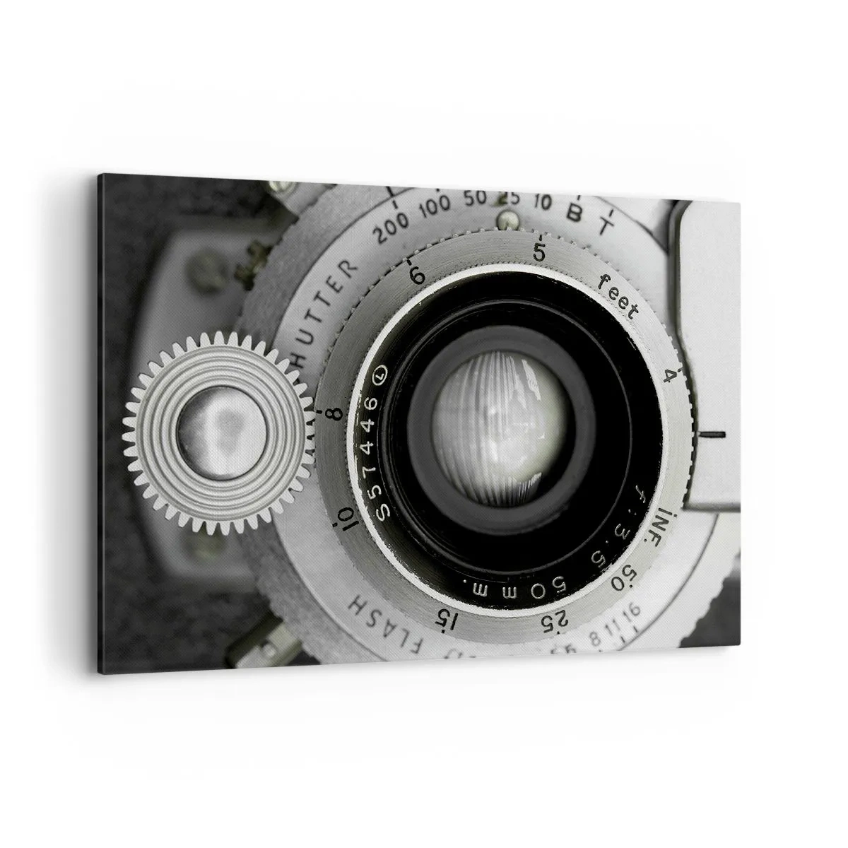 Lærredstryk - Billede på lærred - Historien om Hollywood - 100x70 cm