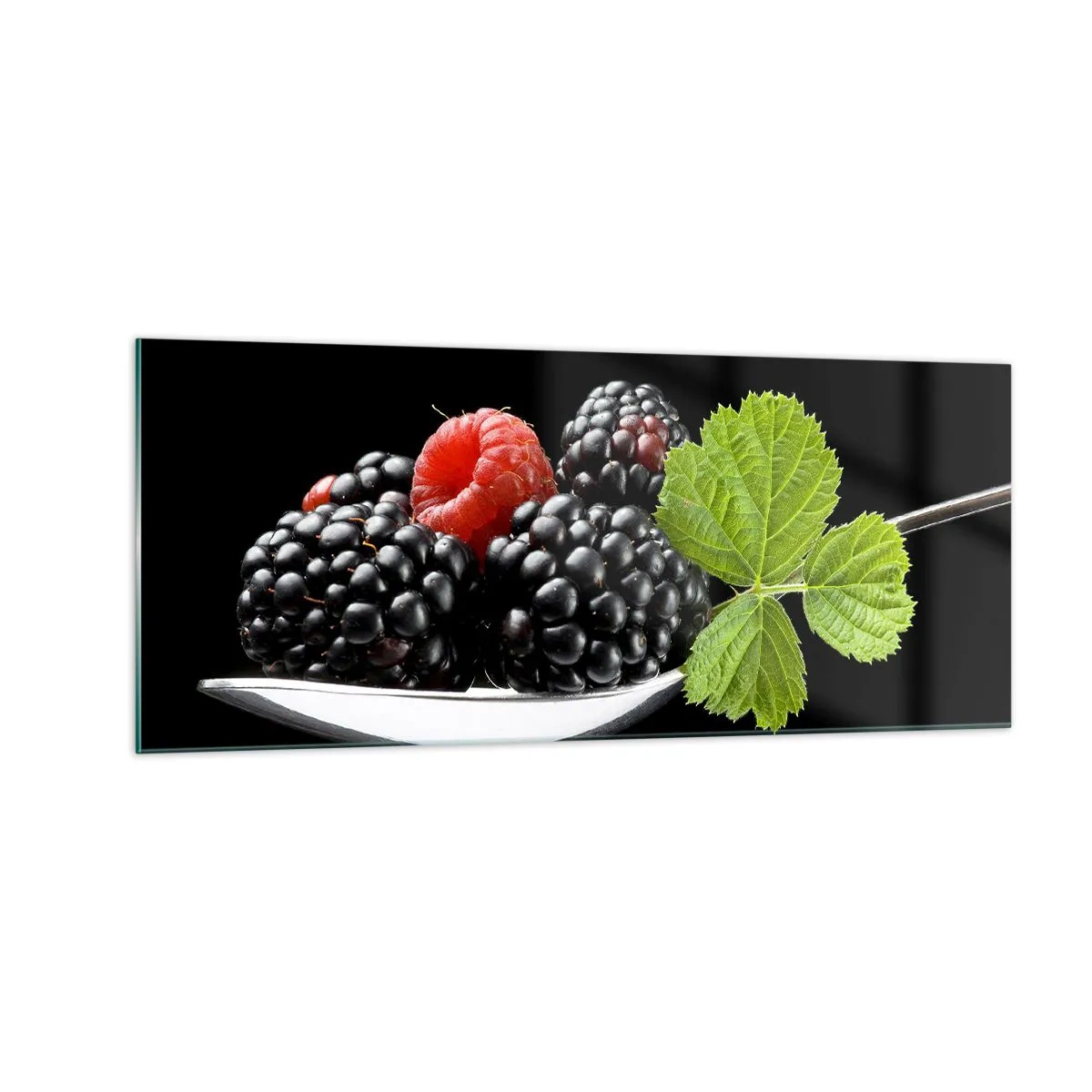 Billede på glas - Smag af friskhed - 100x40 cm