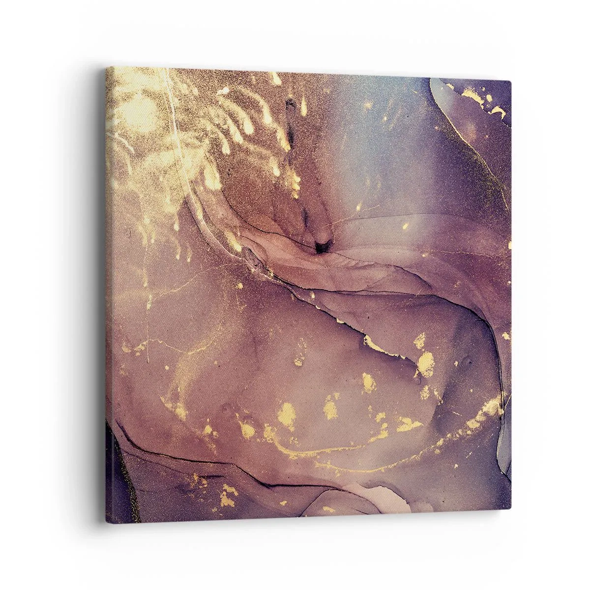 Lærredstryk - Billede på lærred - Materie og ånd - 40x40 cm