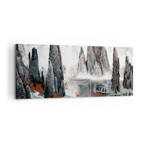 Lærredstryk - Billede på lærred - Stærke beskyttere - 120x50 cm