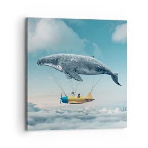 Lærredstryk - Billede på lærred - Hvorfor ikke? - 70x70 cm