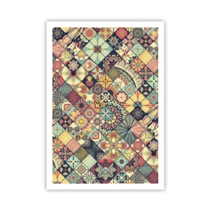 Plakat - Marokkansk stemning - 70x100 cm