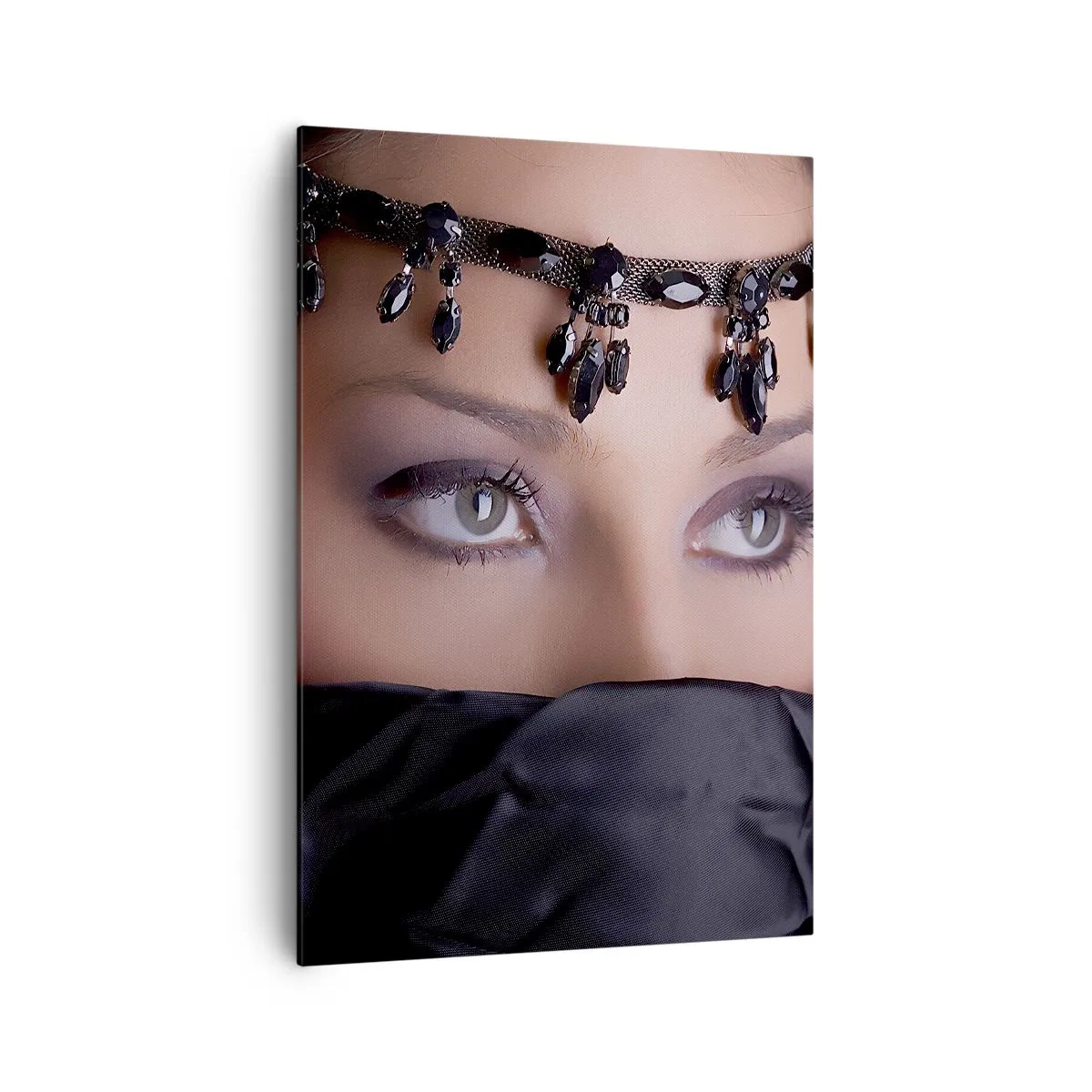 Lærredstryk - Billede på lærred - Orientalsk fristende mysterium - 70x100 cm