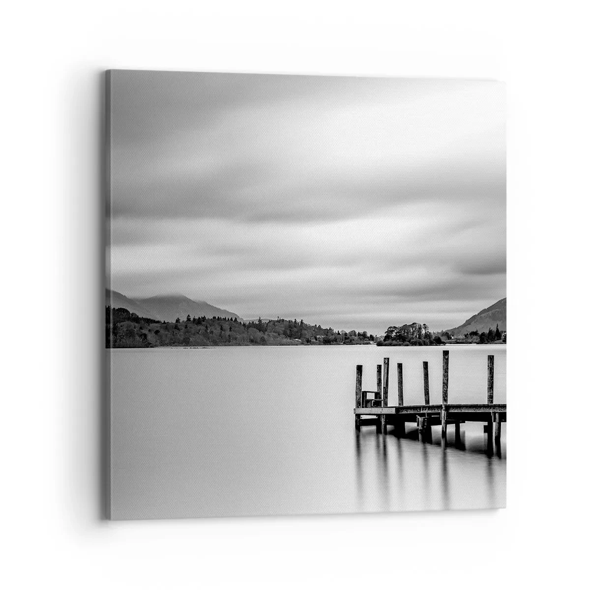 Lærredstryk - Billede på lærred - Mildhed og styrke - 70x70 cm