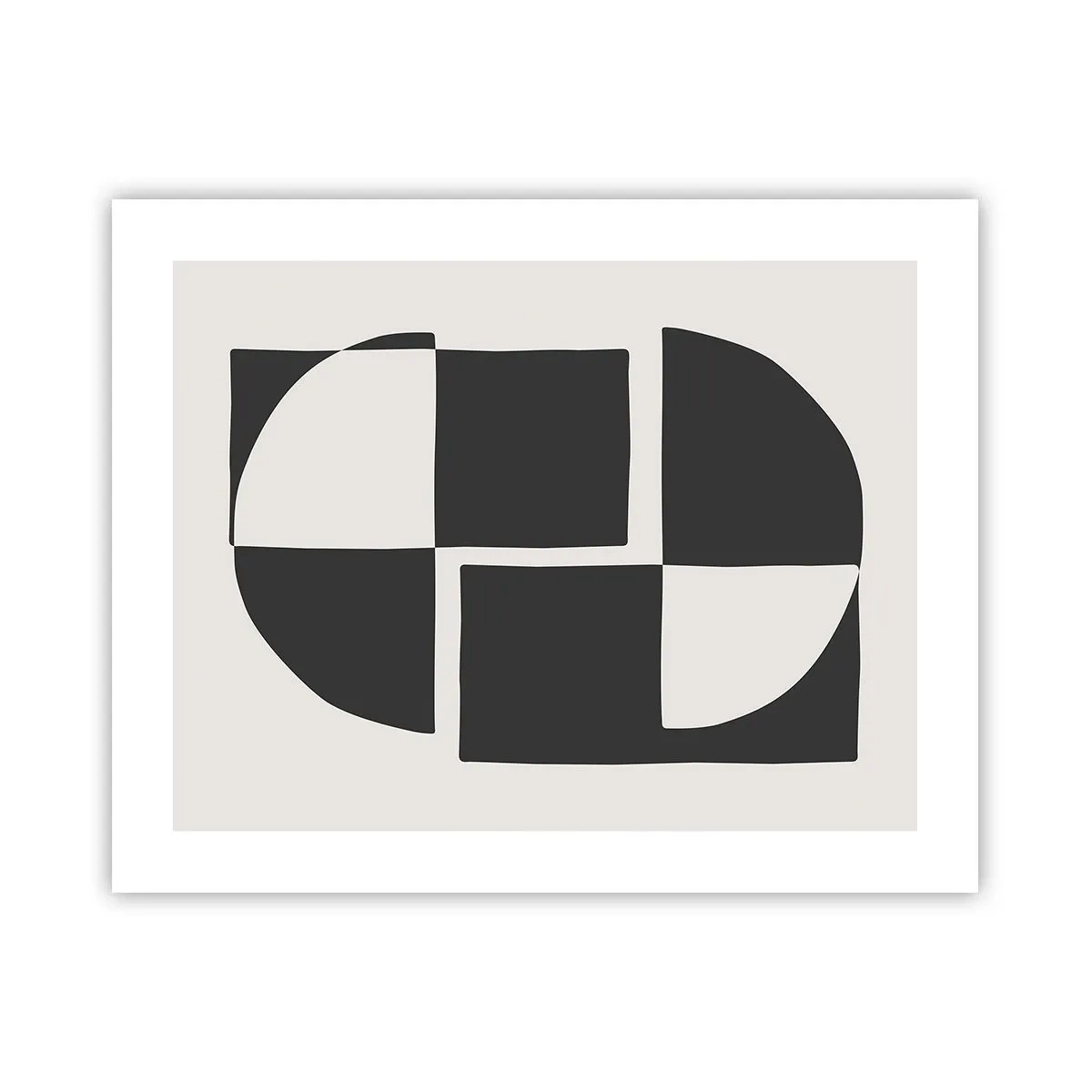 Plakat - Antitese - syntese - 50x40 cm