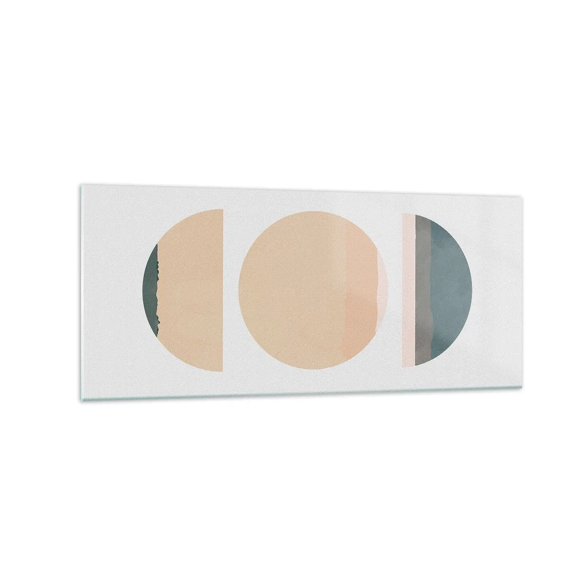 Billede på glas - Hjul for hjul - 120x50 cm