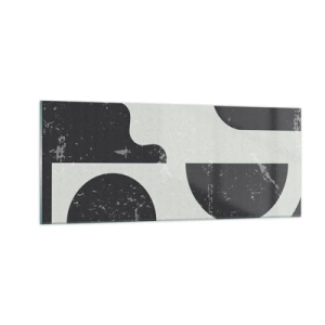 Billede på glas - Komposition over og under - 100x40 cm