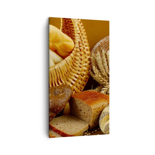 Lærredstryk - Billede på lærred - Vi slap væk igen - 45x80 cm