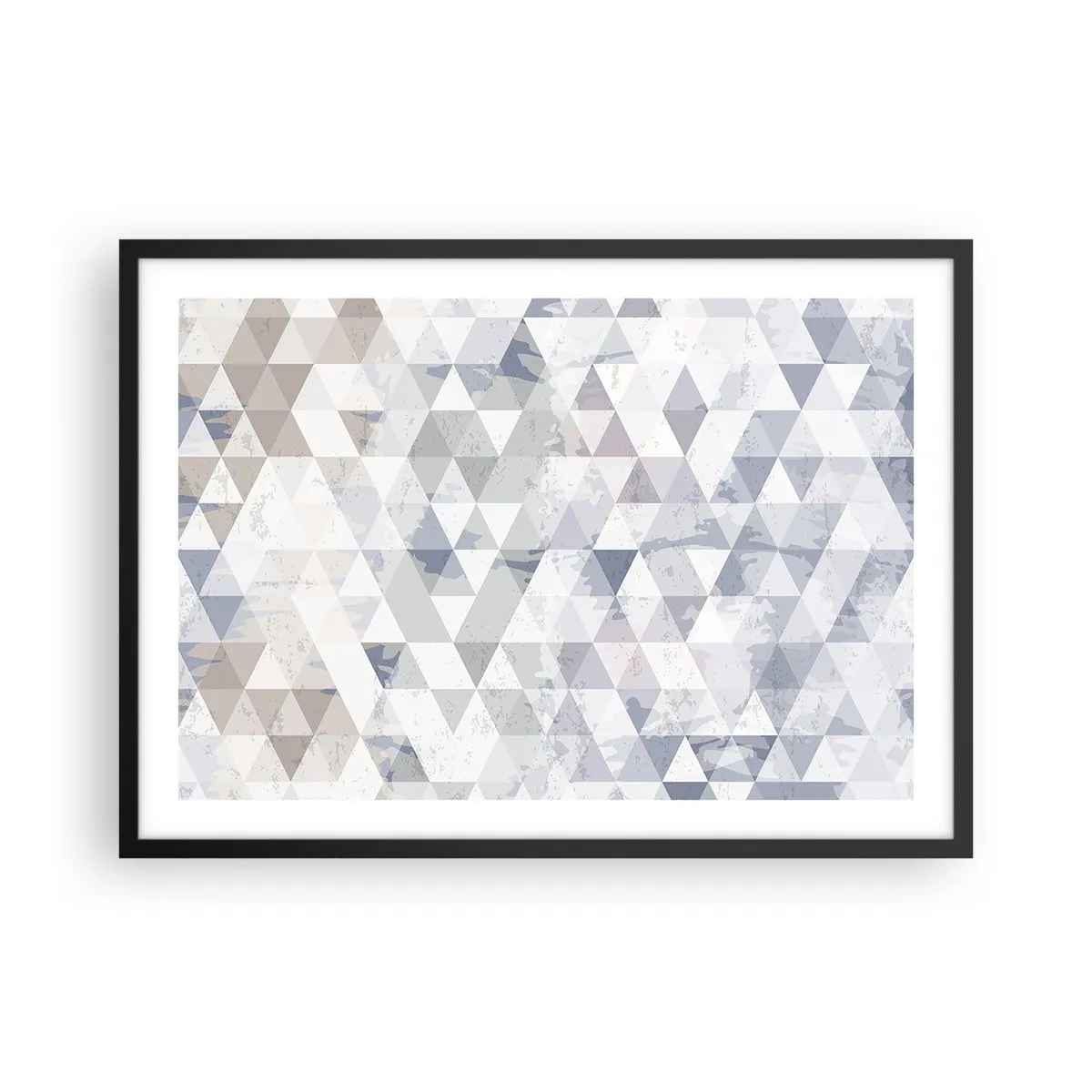 Plakat i sort ramme - I takt på tre - 70x50 cm