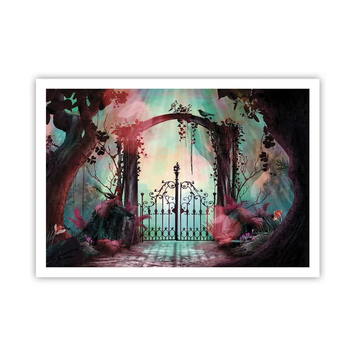 Plakat - Hemmelig have - 100x70 cm