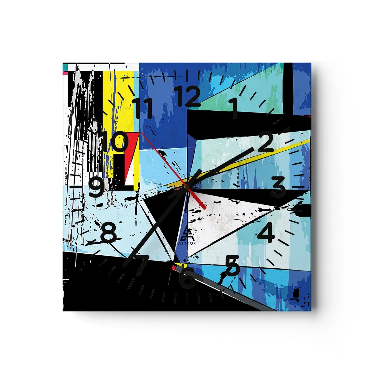 Vægur, Uret - At se verden fra en ny vinkel... - 30x30 cm
