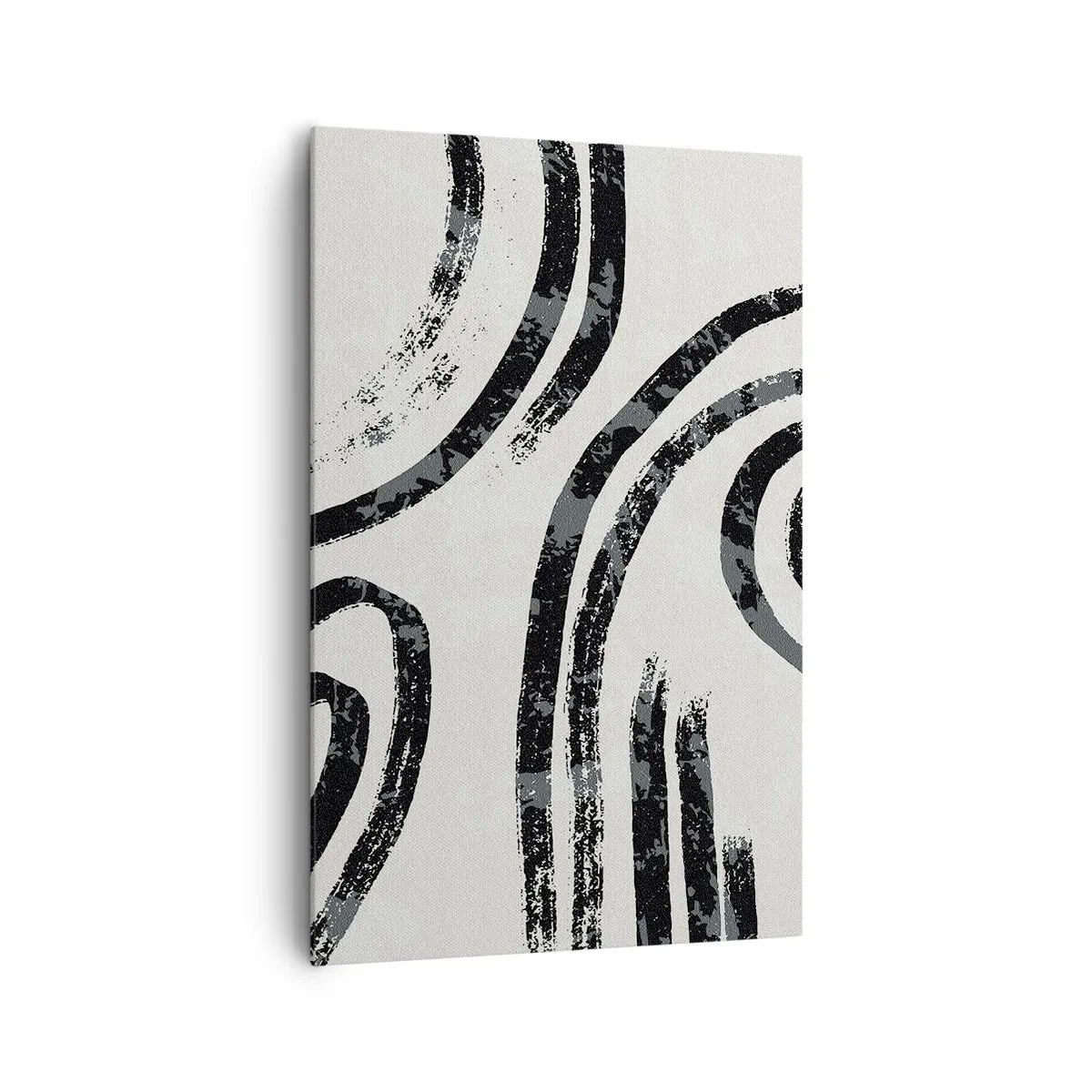 Lærredstryk - Billede på lærred - Halvt stoppet - 80x120 cm