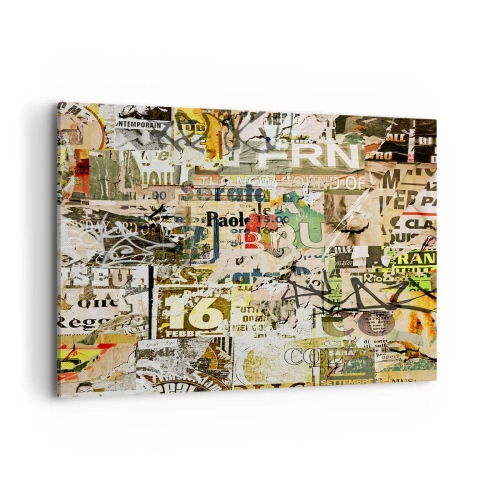 Lærredstryk - Billede på lærred - Åh, det er ved at ske... - 100x70 cm