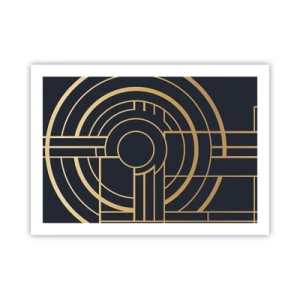 Plakat - At vende tingene på hovedet - 70x50 cm