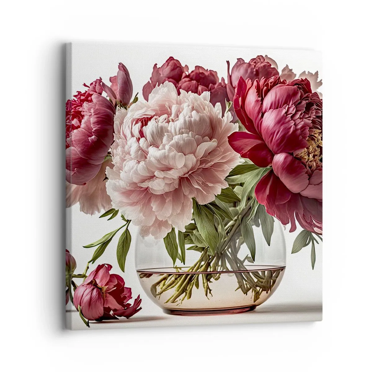 Lærredstryk - Billede på lærred - I fuldt flor af skønhed - 30x30 cm