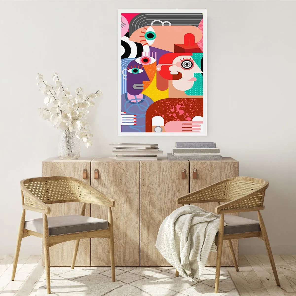Plakat - Vi fra hr. Picasso - 30x40 cm