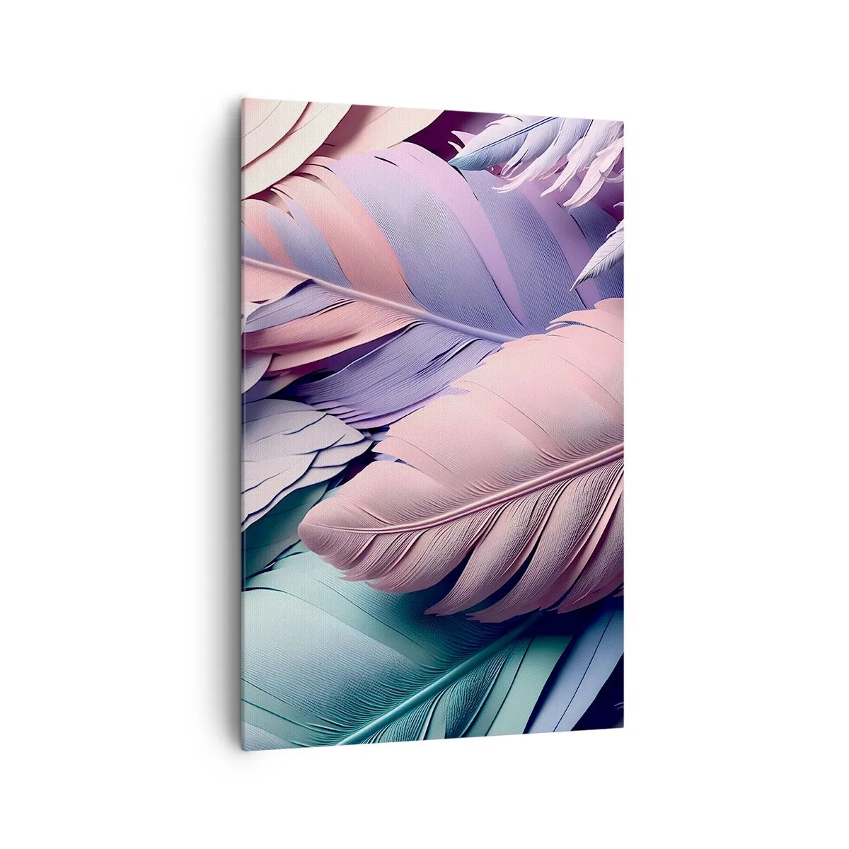 Lærredstryk - Billede på lærred - Chik fugl - 80x120 cm