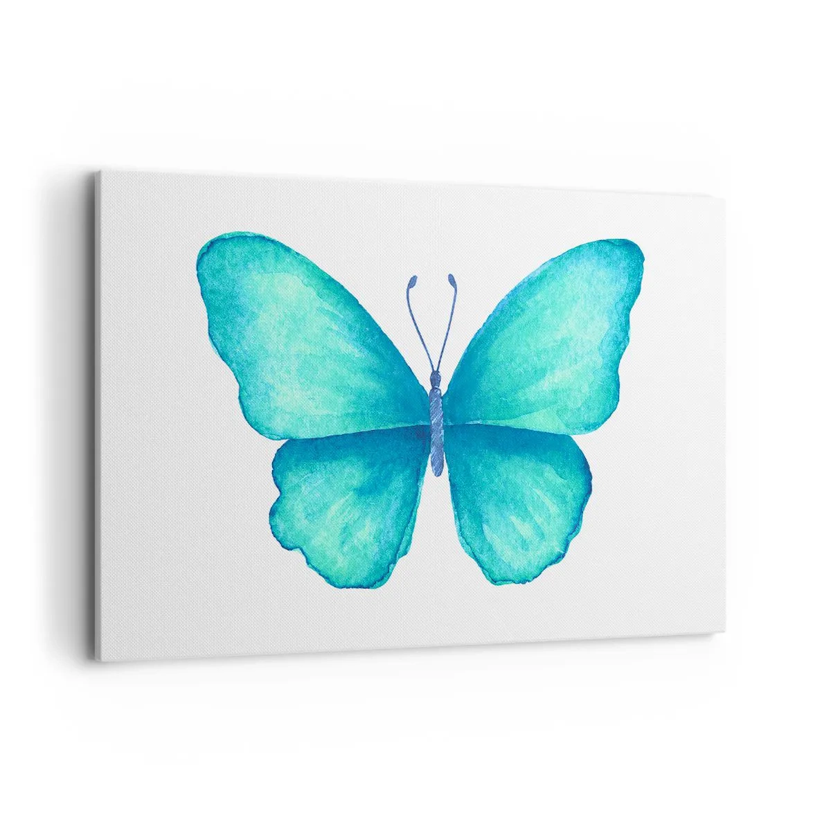 Lærredstryk - Billede på lærred - Turkis af natur - 120x80 cm