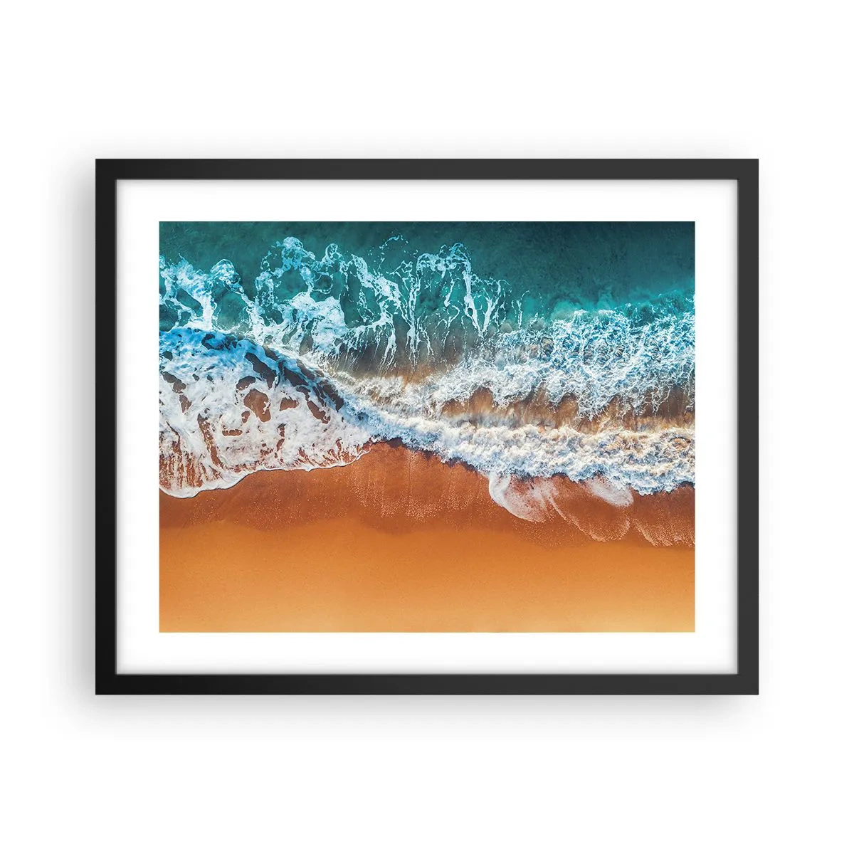 Plakat i sort ramme - Altid i tandem - 50x40 cm