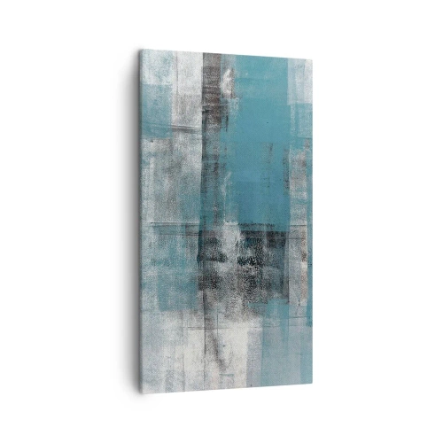 Lærredstryk - Billede på lærred - Vand og luft - 45x80 cm