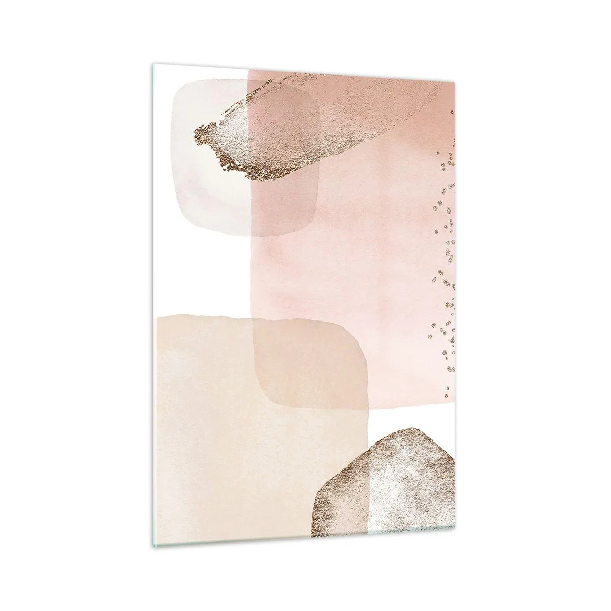 Billede på glas - Et kig gennem farver - 50x70 cm
