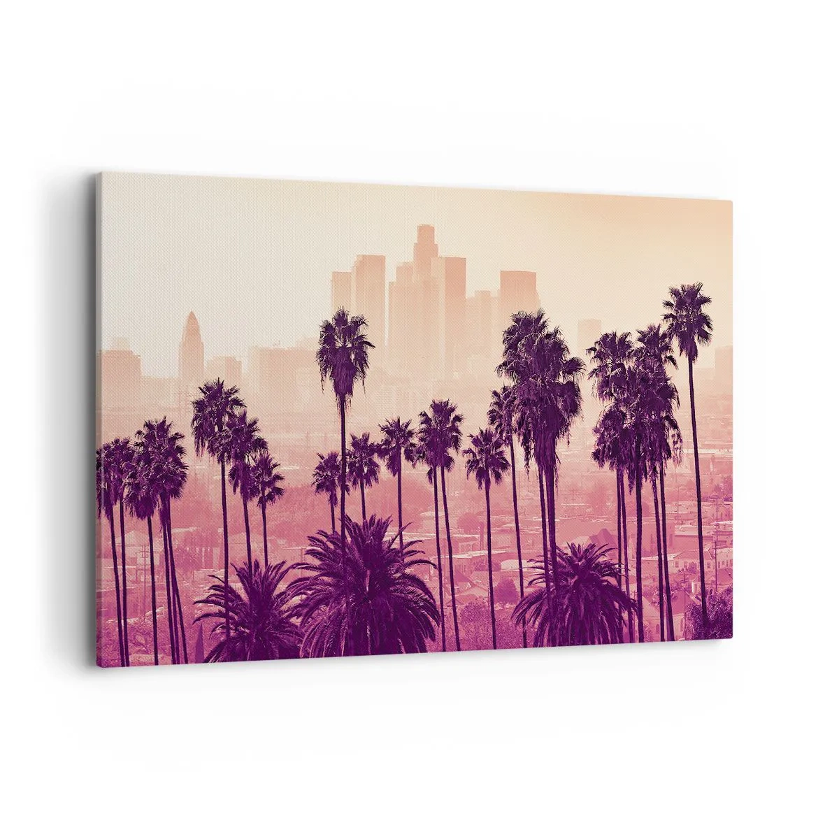 Lærredstryk - Billede på lærred - Landskab i Californien - 120x80 cm