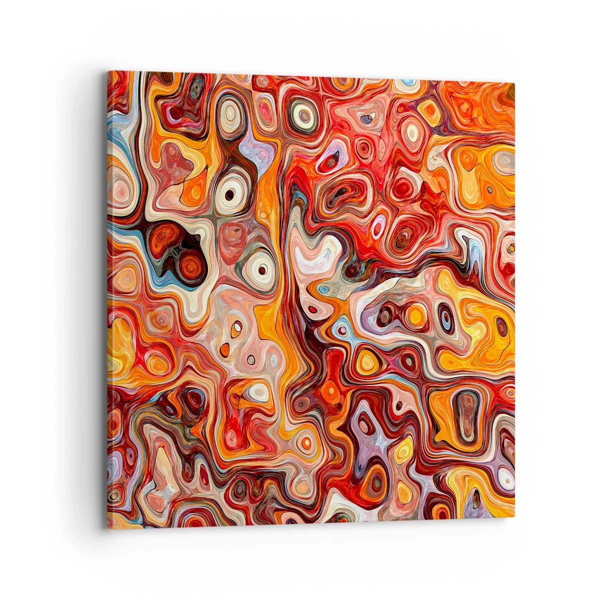 Lærredstryk - Billede på lærred - Hvis nødderne var smeltet i honningen - 70x70 cm