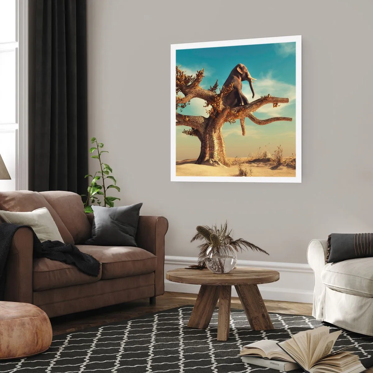 Plakat - Et nyt synspunkt - 60x60 cm