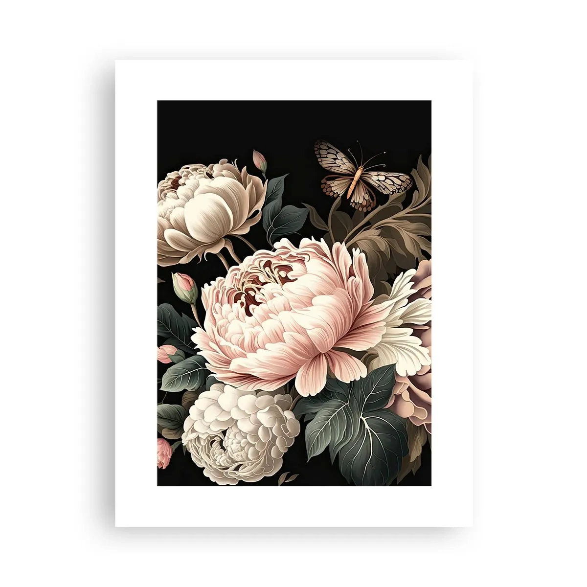 Plakat - I barok stil - 30x40 cm