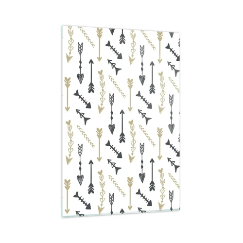 Billede på glas - Skyttens drøm - 80x120 cm