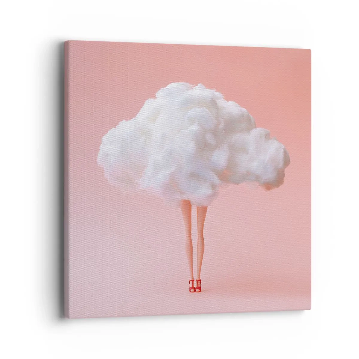 Lærredstryk - Billede på lærred - Et sødt løfte - 40x40 cm