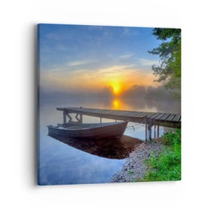 Lærredstryk - Billede på lærred - Hvordan det almindelige bliver til noget magisk - 40x40 cm