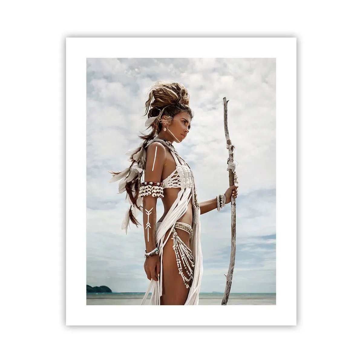 Plakat - Dronning af troperne - 40x50 cm