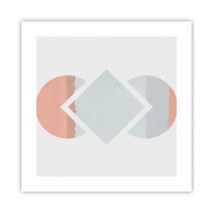 Plakat - Situationen er klar - 40x40 cm