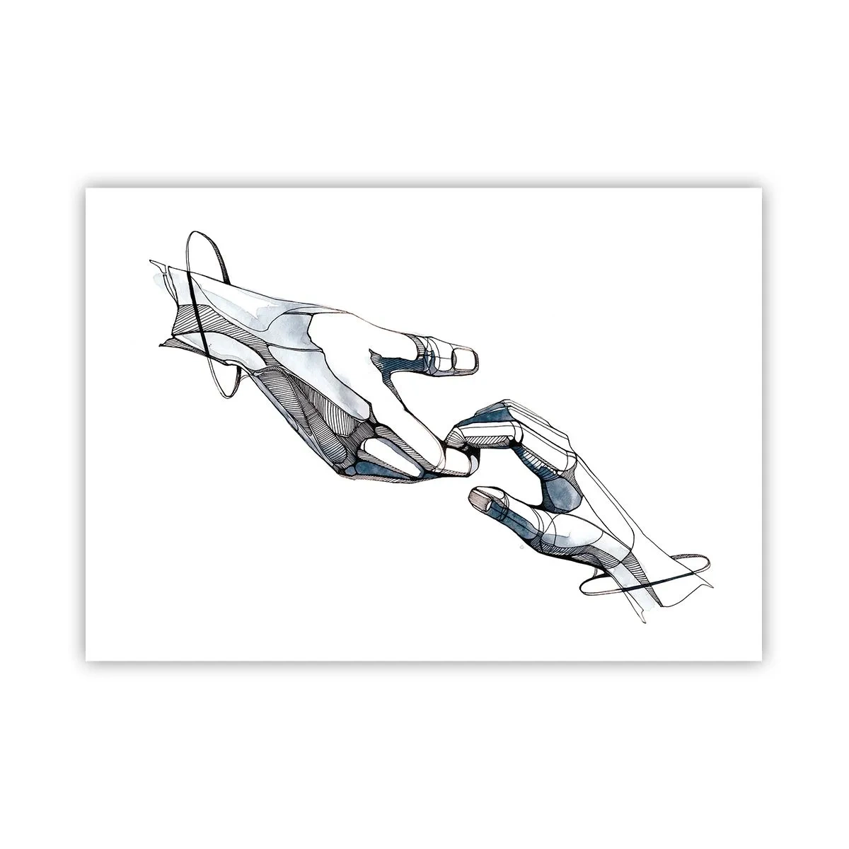 Plakat - En god gestus - 100x70 cm