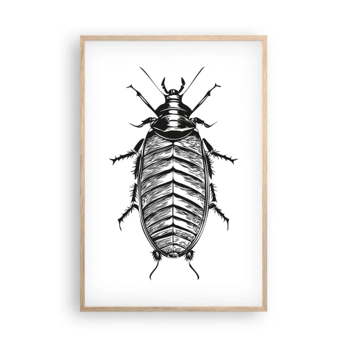 Plakat i ramme af lyst egetræ - Sikke et eksemplar! - 61x91 cm