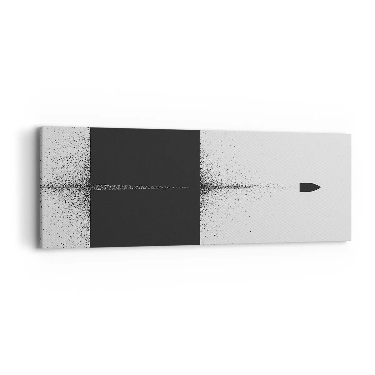 Lærredstryk - Billede på lærred - Lige til sagen - 90x30 cm