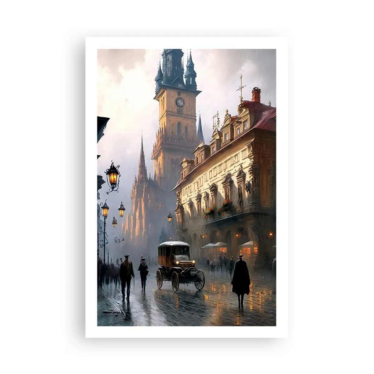 Plakat - Magien i en aften i Prag - 61x91 cm