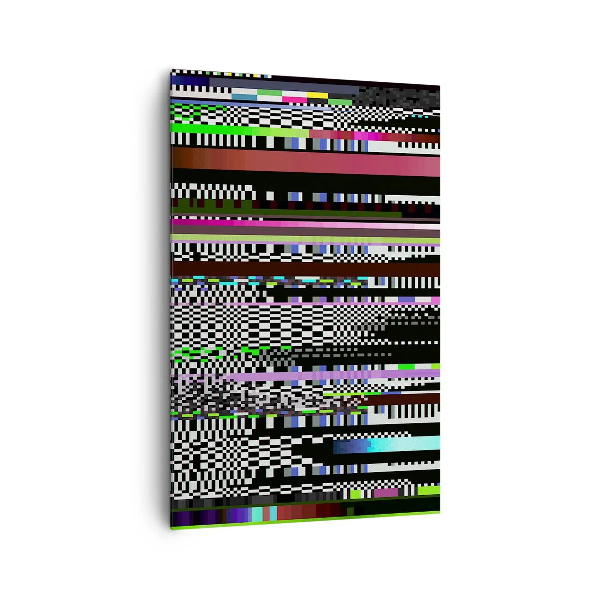 Lærredstryk - Billede på lærred - Det kontrollerede billede af virkeligheden - 80x120 cm