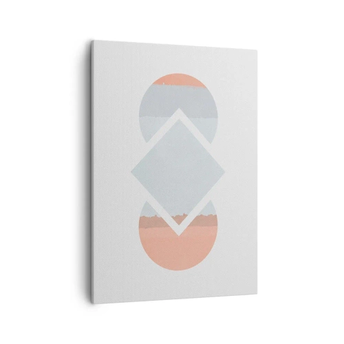 Lærredstryk - Billede på lærred - Situationen er klar - 50x70 cm