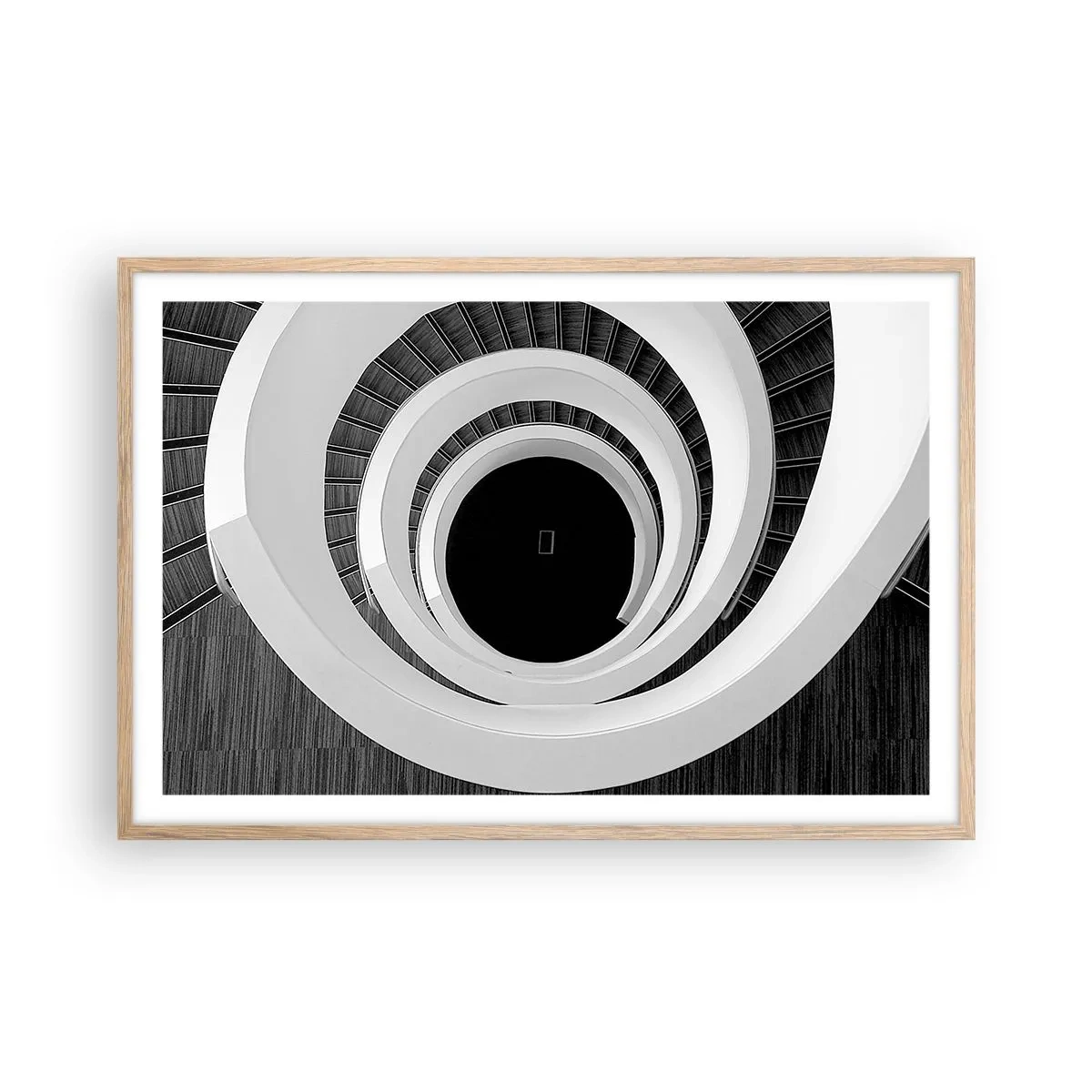 Plakat i ramme af lyst egetræ - Til sagen - 91x61 cm