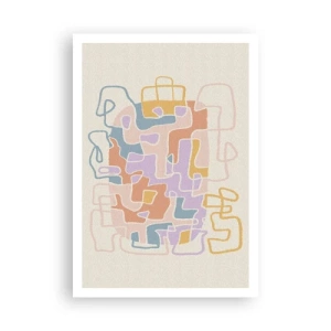 Plakat - Labyrint - et glædeligt eventyr - 70x100 cm