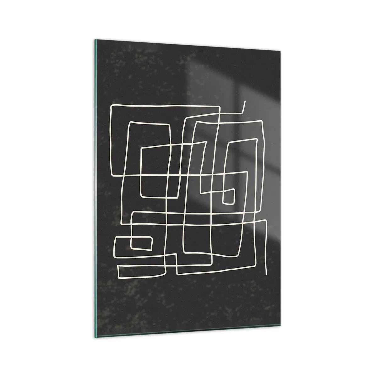 Billede på glas - Ikke helt så enkel - 50x70 cm