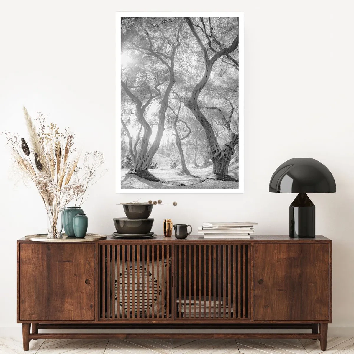 Plakat - I en olivenlund - 30x40 cm