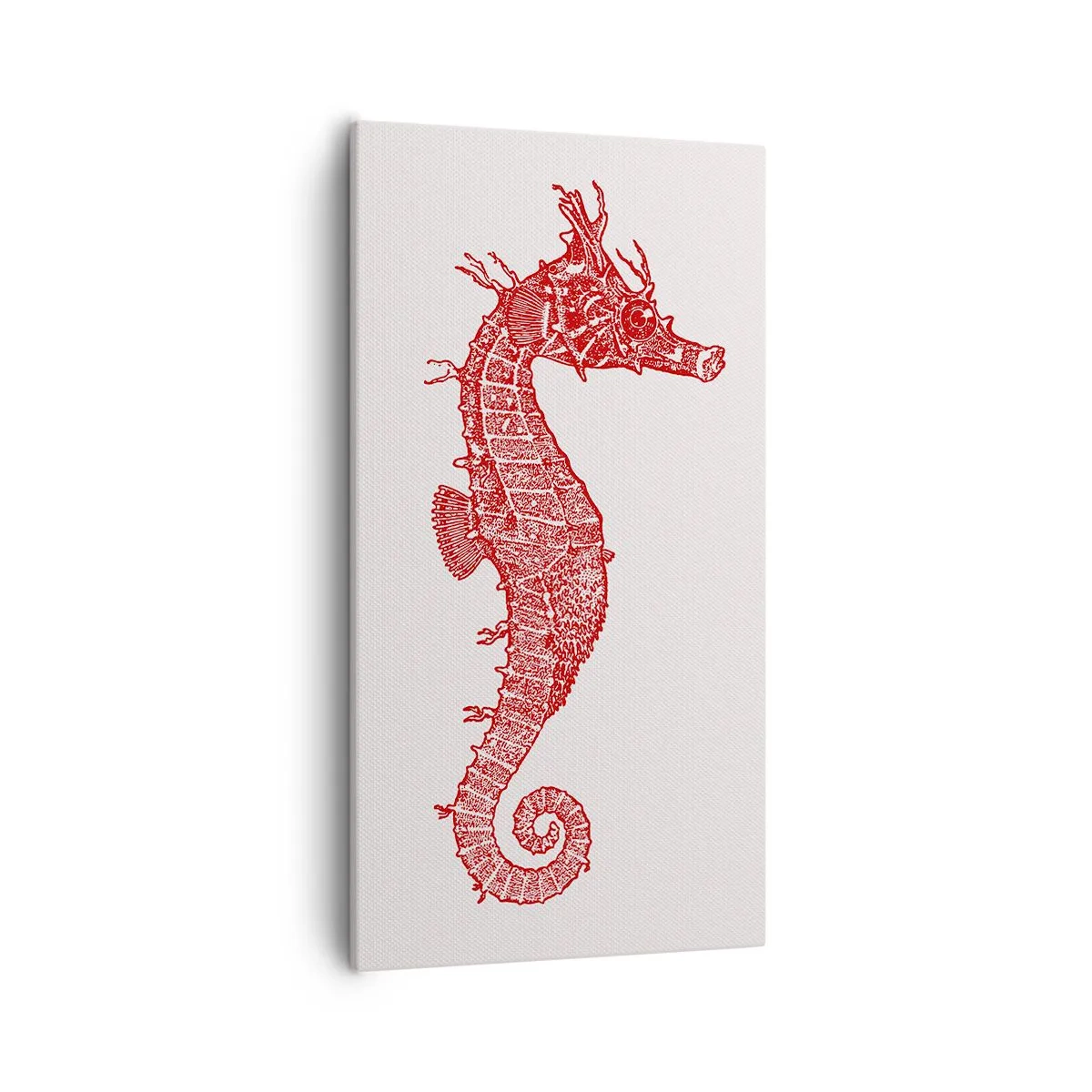 Lærredstryk - Billede på lærred - En indviklet skabelse - 55x100 cm