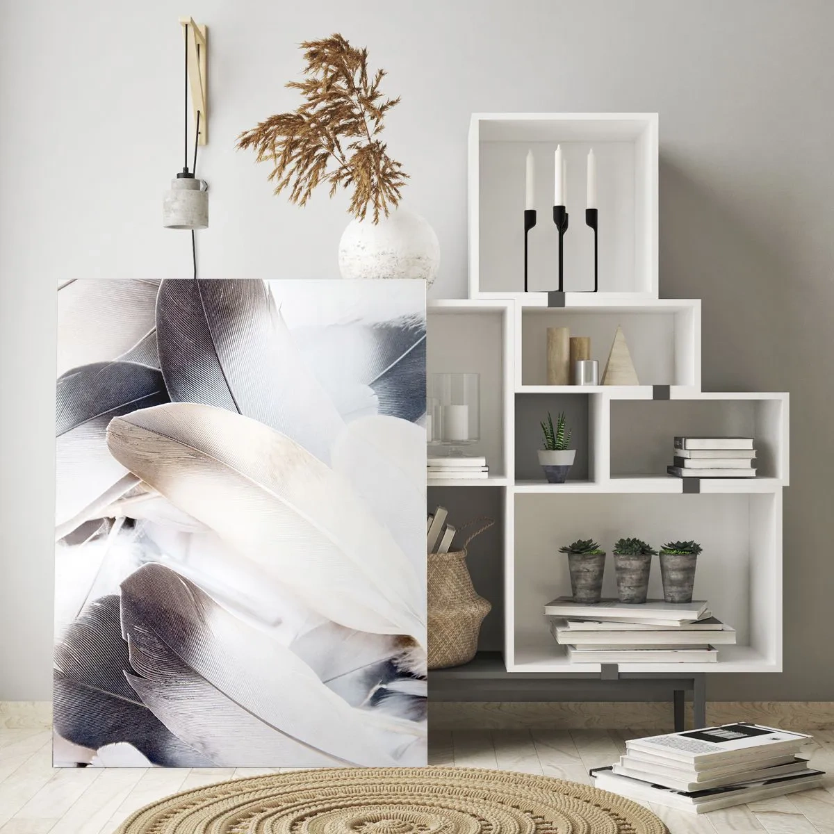 Billede på glas - Næsten engleagtig - 80x120 cm