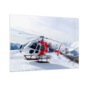 Billede på glas - Altid klar - 100x70 cm