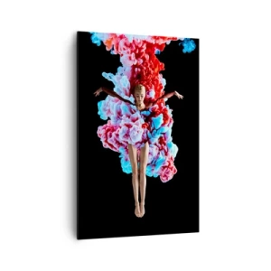 Lærredstryk - Billede på lærred - I fuld blomstring - 80x120 cm