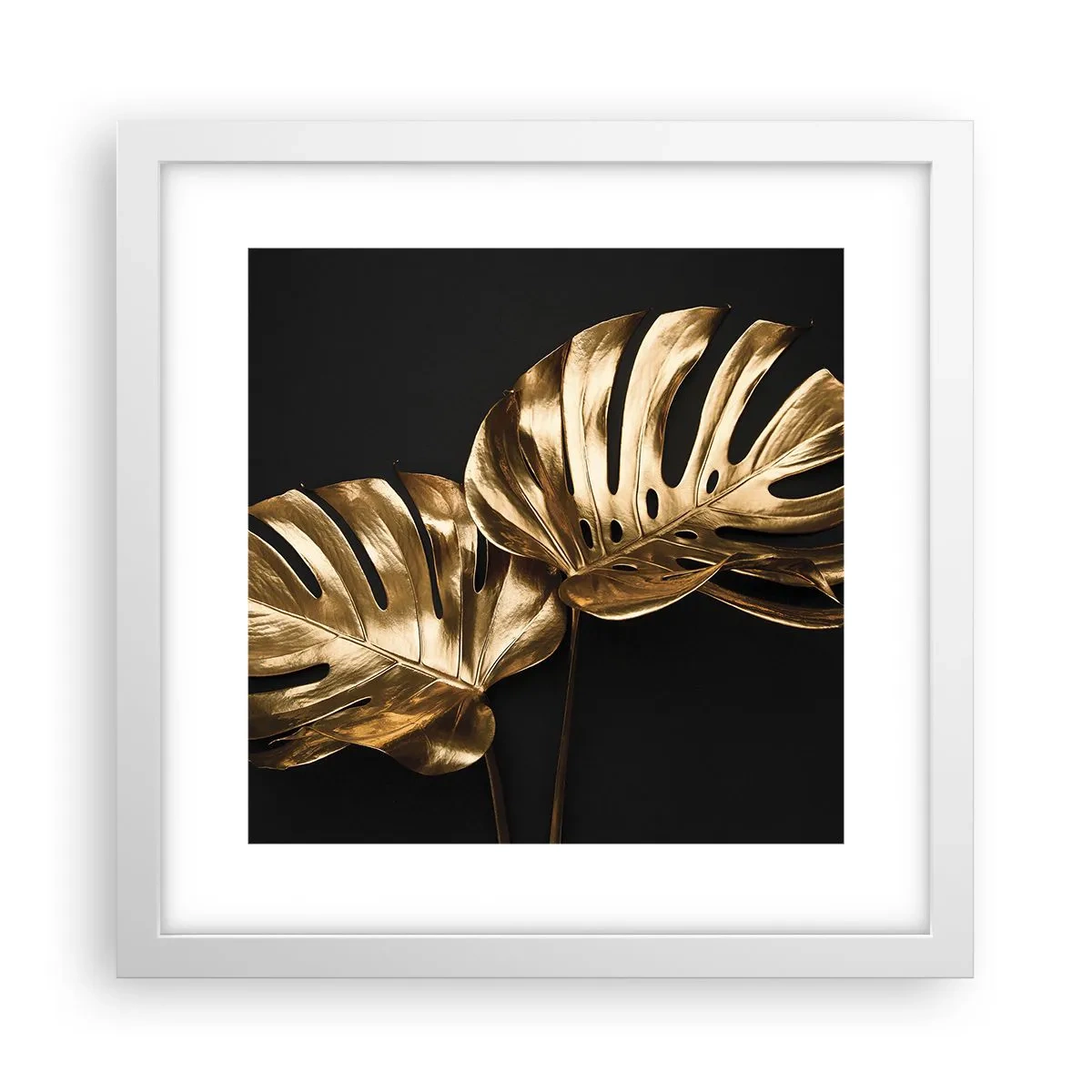 Plakat i hvid ramme - Naturens skatte - 30x30 cm